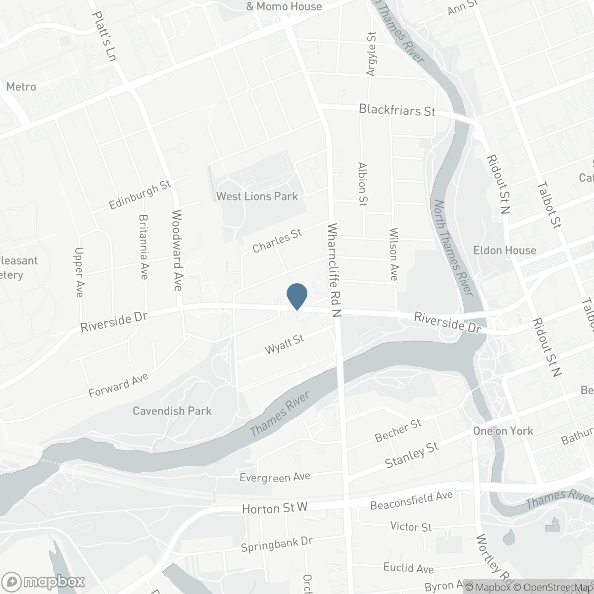121 RIVERSIDE DRIVE, London, Ontario N6H 4R9